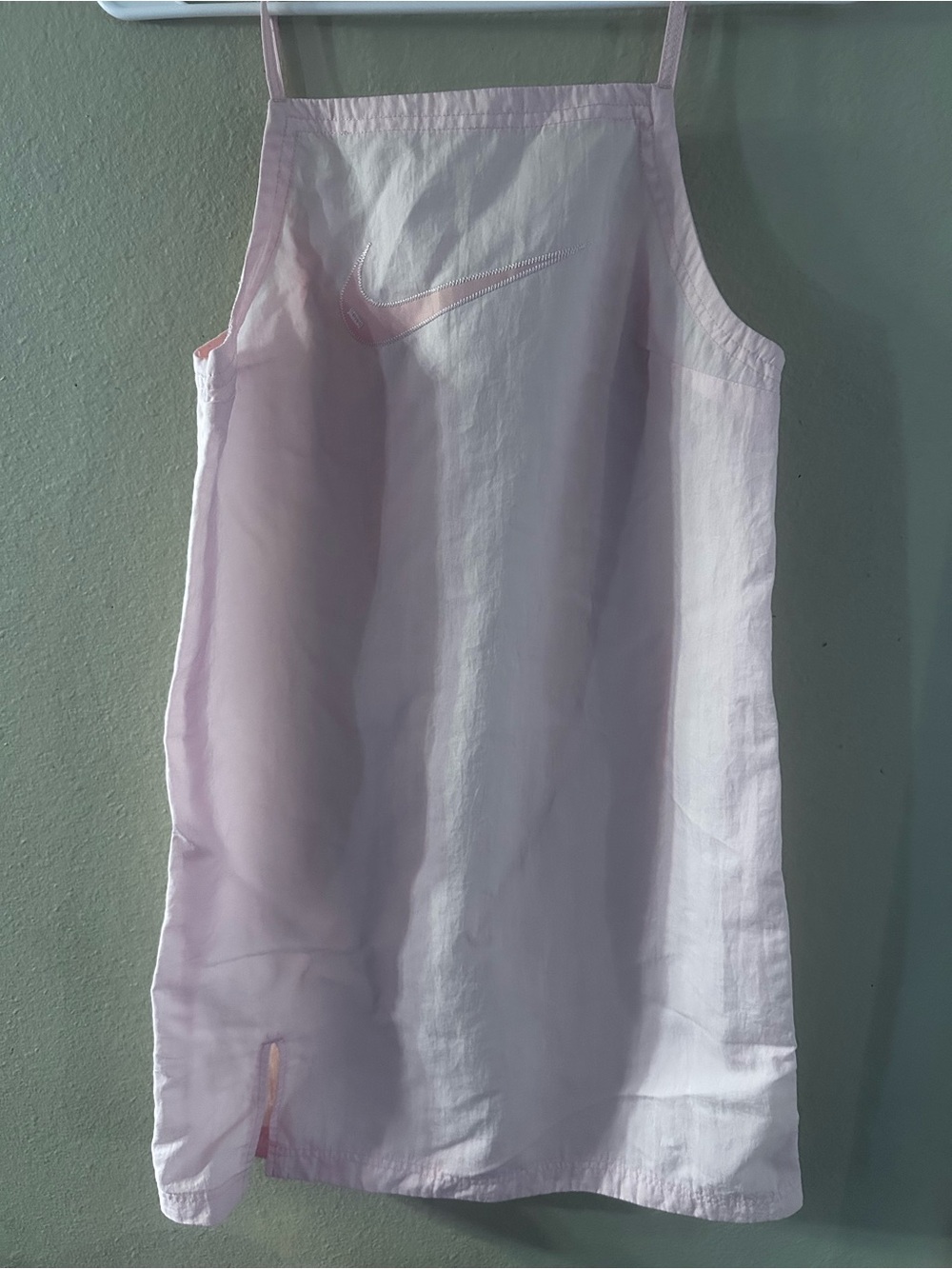 Nike Light Pink Swoosh Slip Dress